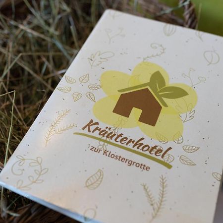 Kraeuterhotel Garni Zur Klostergrotte Nohra  Exterior foto
